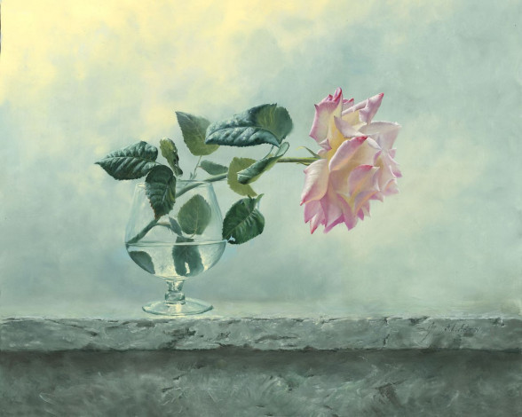 Обои картинки фото рисованные, цветы