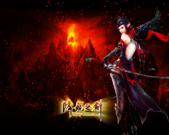 Обои картинки фото видео, игры, dragon, sword