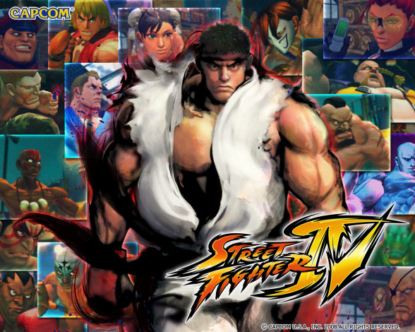 Обои картинки фото видео, игры, street, fighter, iv