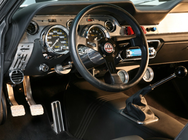 Обои картинки фото mustang, shelby, gt500, eleanor, автомобили, интерьеры