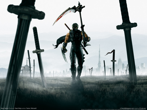 Обои картинки фото видео, игры, ninja, gaiden, ii