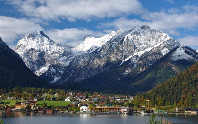 Обои картинки фото kaprun, austria, города, пейзажи