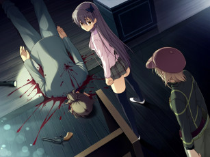 Картинка аниме weapon blood technology