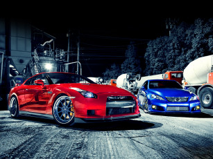 Картинка автомобили разные вместе