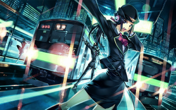 Картинка аниме headphones instrumental