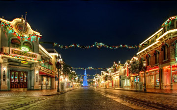 Картинка праздничные новогодние пейзажи