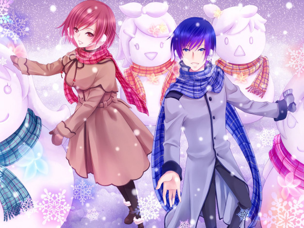 Обои картинки фото аниме, vocaloid