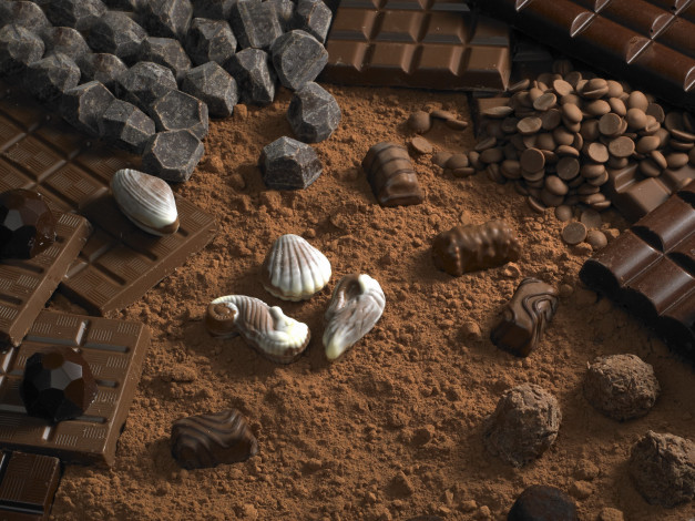 Обои картинки фото еда, конфеты, шоколад, сладости