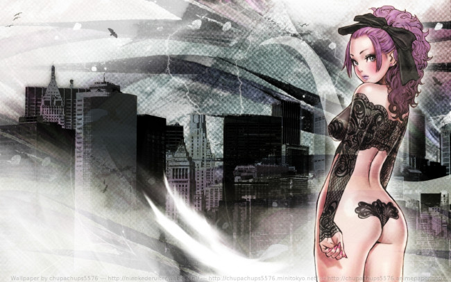 Обои картинки фото аниме, shunya, yamashita, artist