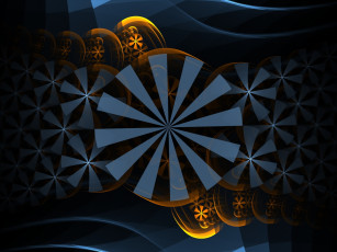 Картинка 3д графика abstract абстракции абстракция узор фон тёмный