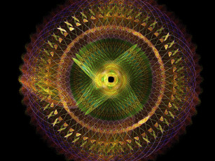 Картинка 3д графика abstract абстракции узор абстракция тёмный фон