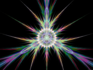 Картинка 3д графика fractal фракталы абстракция узор тёмный фон