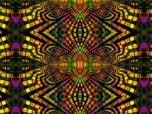 Картинка 3д графика fractal фракталы тёмный фон абстракция узор