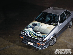 Картинка автомобили toyota corolla coupe