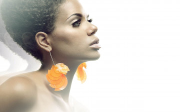 Картинка -Unsort+Лица+Портреты девушки unsort лица портреты серьги профиль