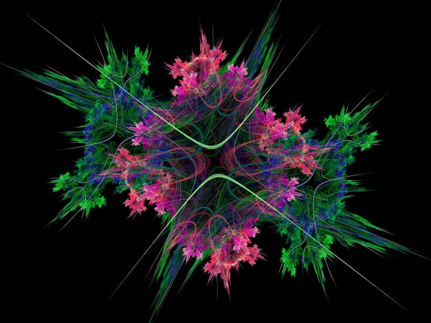 Обои картинки фото 3д, графика, fractal, фракталы, фон, тёмный, узор, абстракция