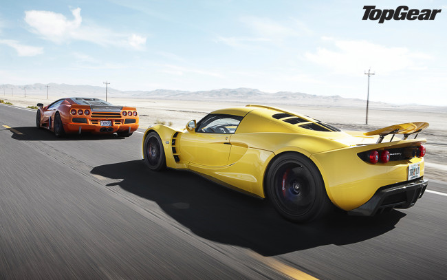 Обои картинки фото top, gear, кино, фильмы, ssc, ultimate, aero, tt, hennessey, venom, gt