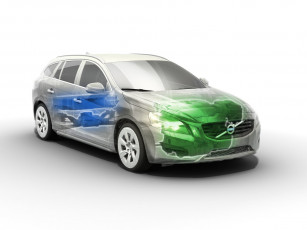 Картинка автомобили рентген volvo