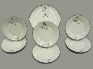 Картинка разное посуда столовые приборы кухонная утварь фарфор тарелки сервиз