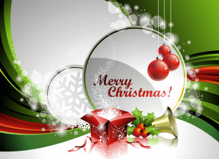 Картинка праздничные векторная графика новый год украшения