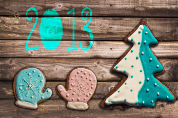 обоя праздничные, угощения, печенье