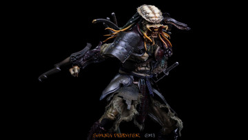 обоя predator, разное, игрушки, оружие, доспехи, воин, существо