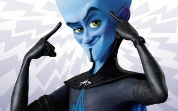 обоя мегамозг, мультфильмы, megamind