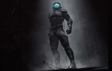 Картинка фэнтези другое свет провод костюм шлем