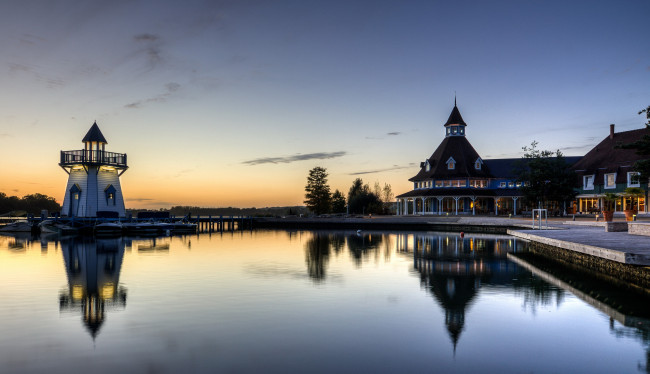 Обои картинки фото франция, нёвиль, сюр, элет, города, улицы, площади, набережные, маяк, дома, река