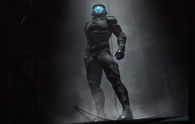 Обои картинки фото фэнтези, другое, свет, провод, костюм, шлем