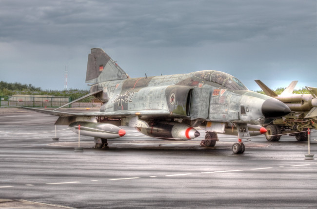 Обои картинки фото rf, phantom, ii, авиация, боевые, самолёты, боевой, самолет