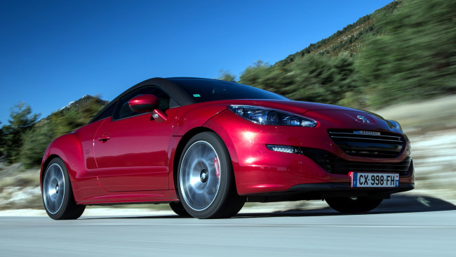 Обои картинки фото peugeot rcz, автомобили, peugeot, psa, citroen, франция