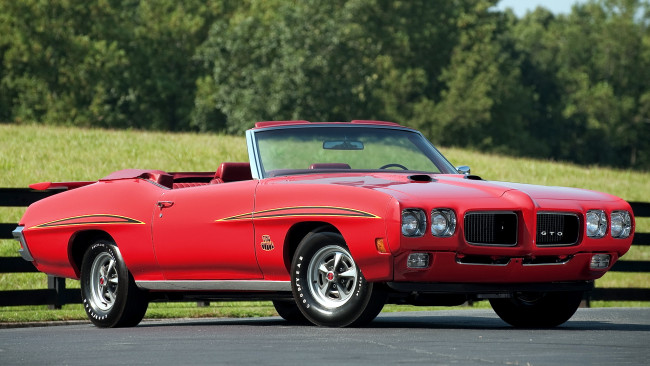 Обои картинки фото pontiac gto, автомобили, pontiac, сша, спортивные, gmc, division