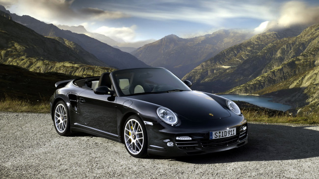 Обои картинки фото porsche 911 turbo, автомобили, porsche, спортивные, германия, dr, ing, h, c, f, ag, элитные