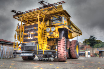 Картинка техника строительная+техника самосвал карьерный