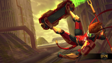 Картинка видео+игры heroes+of+newerth heroes of newerth monkey king hon mecha