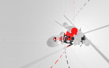 Картинка 3д+графика абстракция+ abstract пунктир черточки линии полосы серый фон