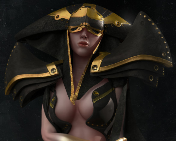 Обои картинки фото видео игры, league of legends, lol, девушка, грудь, ice, witch, league, of, legends, lissandra