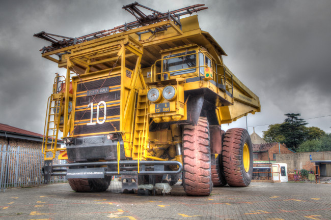 Обои картинки фото техника, строительная техника, самосвал, карьерный