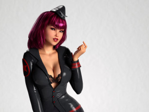 Картинка 3д+графика люди+ people фон взгляд девушка