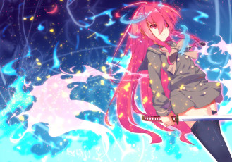 Картинка аниме shakugan+no+shana shana shakugan no nakada daichi девушка