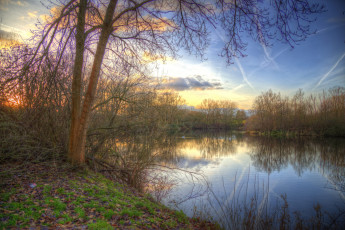 Картинка природа реки озера река лес