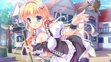 Картинка fall+in+love+x+4+tune аниме unknown +другое девушка арт mikeou karen uruputasu