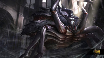 Картинка видео+игры heroes+of+newerth heroes of newerth arachna arachnae hon moba