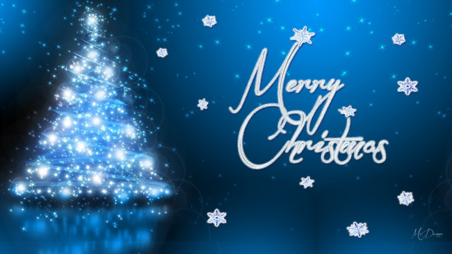 Обои картинки фото праздничные, векторная графика , новый год, елка, фон, снежинки