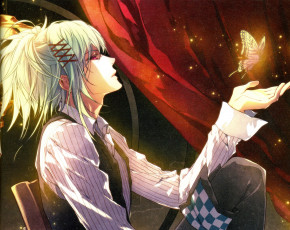 Картинка аниме wand+of+fortune парень