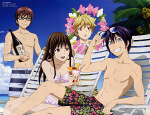 Картинка аниме noragami Ято юкине инори