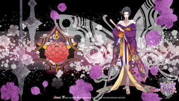 Картинка аниме reine+des+fleurs девушка