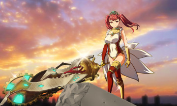 Картинка schoolgirl+strikers аниме взгляд фон девушка