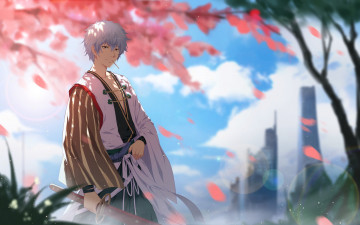 Картинка аниме gintama sakata gintoki